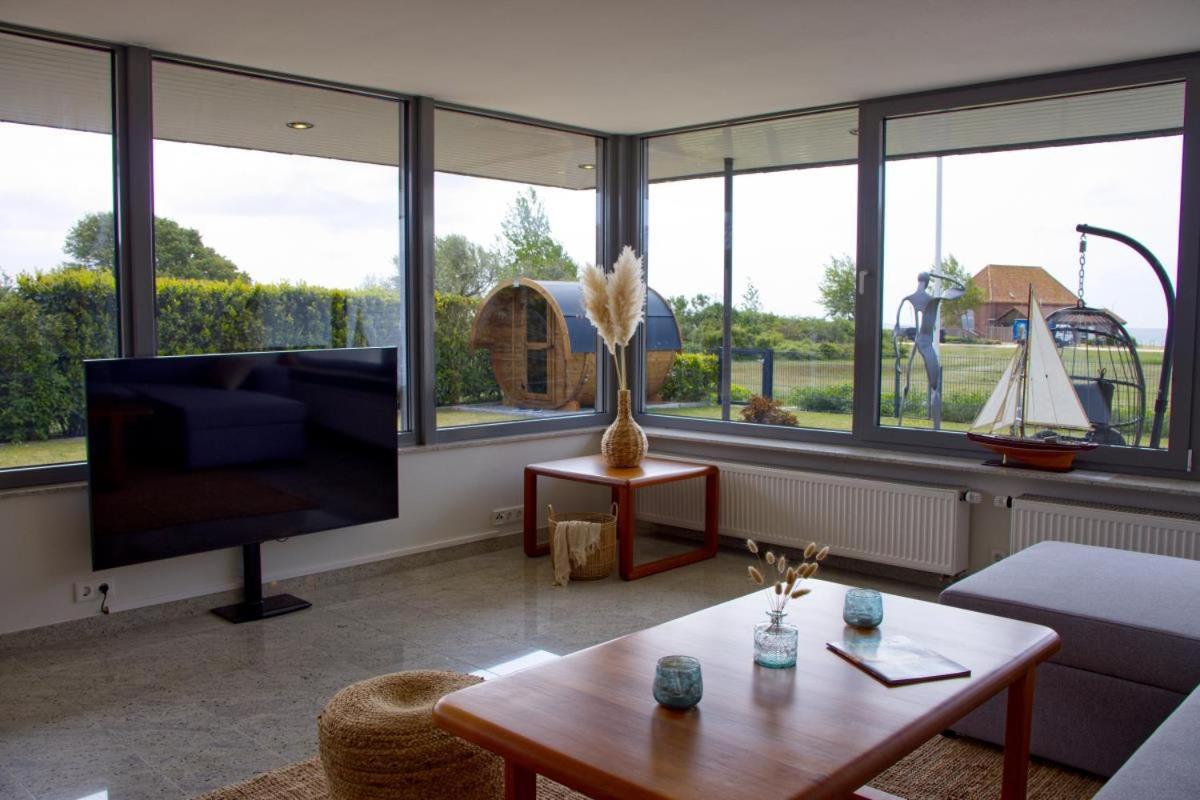 Inselblume 82 - Bungalow Am Suedstrand Mit Meerblick Burgtiefe auf Fehmarn Extérieur photo