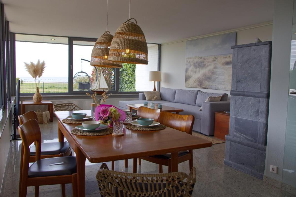 Inselblume 82 - Bungalow Am Suedstrand Mit Meerblick Burgtiefe auf Fehmarn Extérieur photo